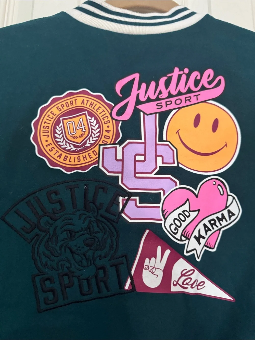 Justice patch logo